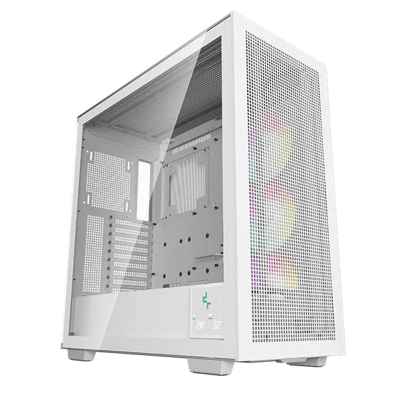 Deepcool Morpheus Case White (3x 140mm ARGB Fans Included (United Into A Single 420mm Unit)) - Anigma